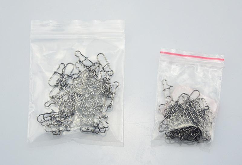 Fishing Accessories 50Pcs/Lot Nice Snap 1#2# Fishing Swivel Hook Lure-SEALURER Official Store-S-Bargain Bait Box
