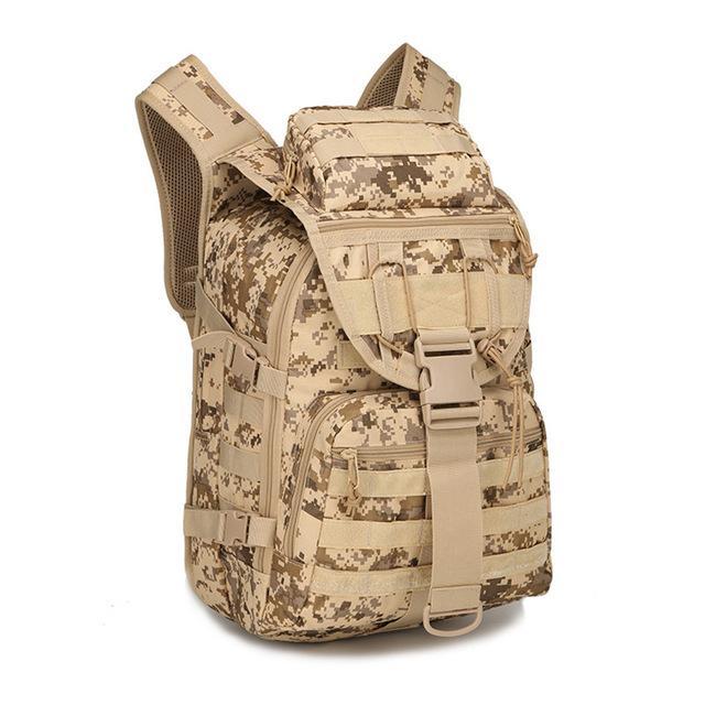 Fishing Bag Backpack Camo Bag 40L Pack Package Shoulder Bag X7 Archery-Backpacks-Bargain Bait Box-Three sand camouflag-Bargain Bait Box