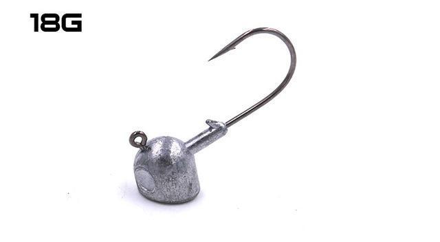 Fishing Hook 5Pcs/Lot 3.5G//7G/10G/18G Jig Head Hooks Lead Crank Hook Artificial-MC&LURE Store-18g-Bargain Bait Box
