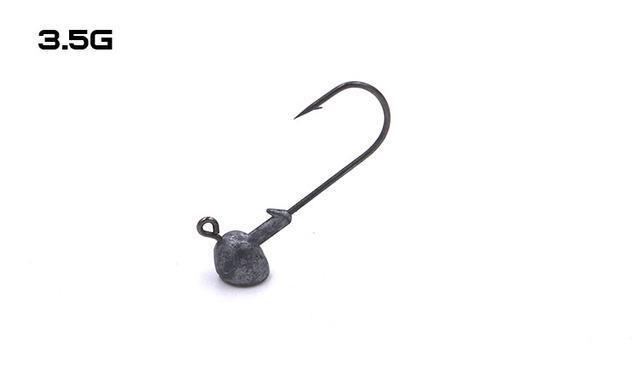 Fishing Hook 5Pcs/Lot 3.5G//7G/10G/18G Jig Head Hooks Lead Crank Hook Artificial-MC&LURE Store-3g-Bargain Bait Box
