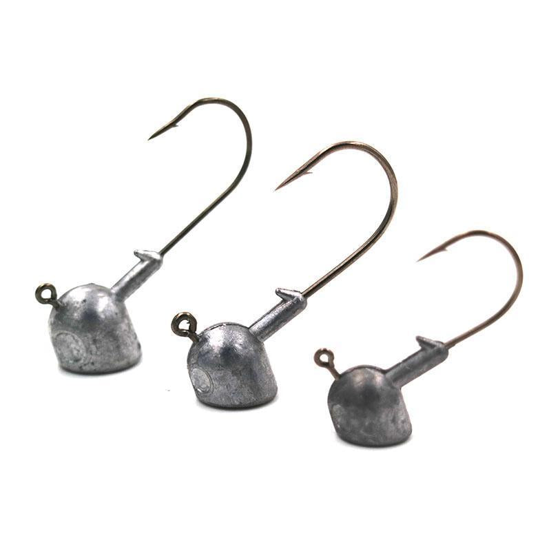 Fishing Hook 5Pcs/Lot 3.5G//7G/10G/18G Jig Head Hooks Lead Crank Hook Artificial-MC&LURE Store-3g-Bargain Bait Box