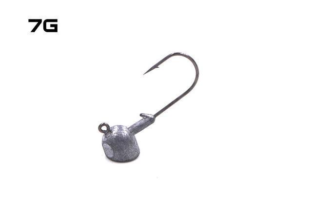 Fishing Hook 5Pcs/Lot 3.5G//7G/10G/18G Jig Head Hooks Lead Crank Hook Artificial-MC&LURE Store-7g-Bargain Bait Box