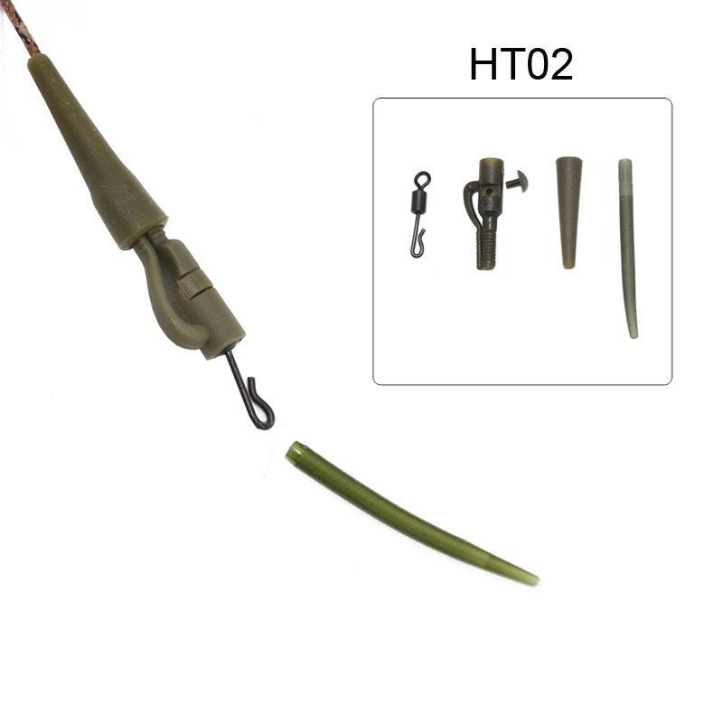Fishing Hook Link Terminal Tackle Hair Rigs Carp Fishing Safety Lead Clip-Hirisi Fishing Tackle (HongKong) Ltd Store-HT01-Bargain Bait Box