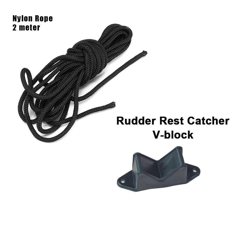 Fishing Kayak Rudder Kits Nylon Glass Fiber Black Ocean Kayak Accessories