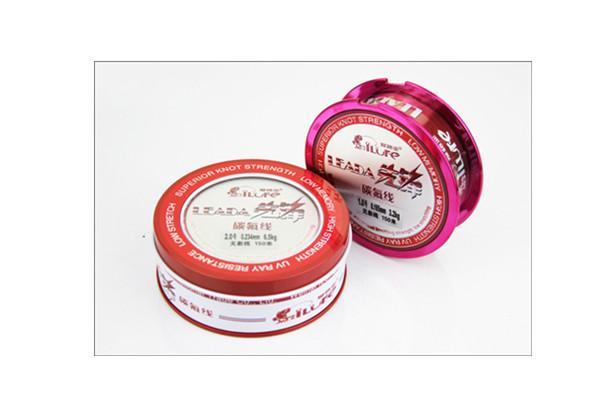 Fishing Line Fluorocarbon Fishing 150M High Quality Japanese Fluorocarbone-Angler' Store-Red-0.4-Bargain Bait Box