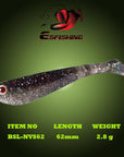 Fishing Lure China Soft Lures Iscas Artificiais 10Pcs 6.2Cm/2.8G Esfishing Vibro-Esfishing Lure Store-PA42-Bargain Bait Box