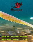 Fishing Lure Soft Silicone Leurre Souple Shad 10Pcs 6Cm/2.5G Esfishing Flk-Esfishing Lure Store-PA12-Bargain Bait Box