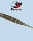Fishing Lure Soft Worm Ice Fishing Bait Soft 20Pcs 4.2Cm/0.5G Polaris Artificial-Esfishing-CA35-Bargain Bait Box
