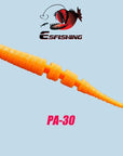 Fishing Lure Soft Worm Ice Fishing Bait Soft 20Pcs 4.2Cm/0.5G Polaris Artificial-Esfishing-PA30-Bargain Bait Box