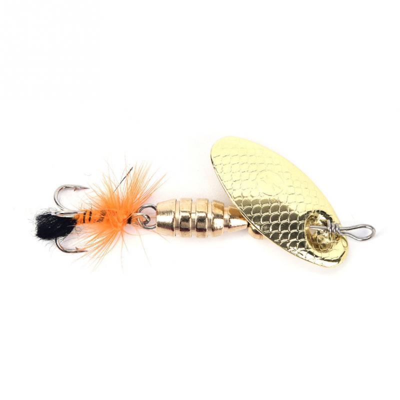 Fishing Lure Spoon Bait Ideal For Bass Trout Perch Pike Rotating Fishing With-A_yaya Outdoor Entermaint Store-Bargain Bait Box
