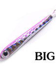 Fishing Lures 3.8G 5G Metal Jig Spoon Lure Spinner Metal Jigging Shore Cast Iron-haofishing Store-Purple big-Bargain Bait Box