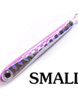 Fishing Lures 3.8G 5G Metal Jig Spoon Lure Spinner Metal Jigging Shore Cast Iron-haofishing Store-Purple samll-Bargain Bait Box