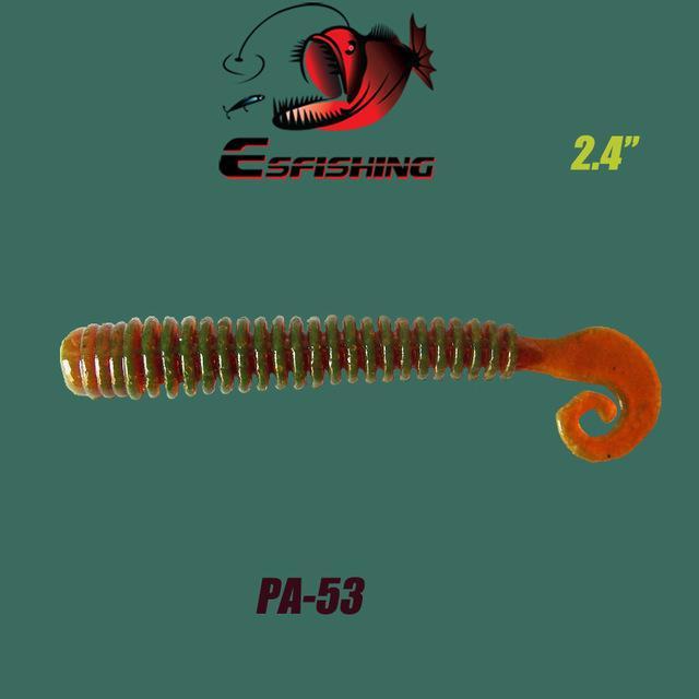 Fishing Lures Soft Lure 10Pcs 6.2Cm/1.5G Esfishing Active Slug Pesca Crankbait-Esfishing Lure Store-PA53-Bargain Bait Box