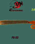 Fishing Lures Soft Lure 10Pcs 6.2Cm/1.5G Esfishing Active Slug Pesca Crankbait-Esfishing Lure Store-PA53-Bargain Bait Box