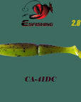 Fishing Lures Soft Lure 6Pcs Esfishing Easy Shiner 2.8"Pesca Leurre Souple-Esfishing Lure Store-CA41DC-Bargain Bait Box