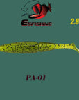 Fishing Lures Soft Lure 6Pcs Esfishing Easy Shiner 2.8"Pesca Leurre Souple-Esfishing Lure Store-PA01-Bargain Bait Box