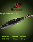 Fishing Lures Soft Lure 6Pcs Esfishing Easy Shiner 2.8"Pesca Leurre Souple-Esfishing Lure Store-PA12-Bargain Bait Box