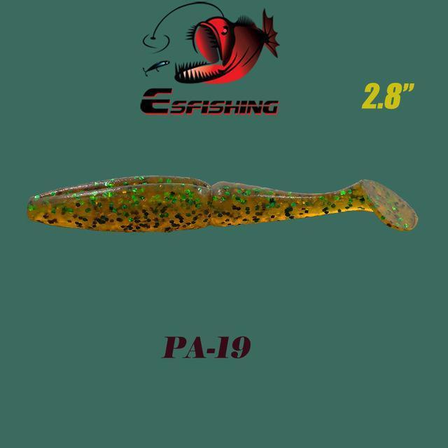 Fishing Lures Soft Lure 6Pcs Esfishing Easy Shiner 2.8&quot;Pesca Leurre Souple-Esfishing Lure Store-PA19-Bargain Bait Box