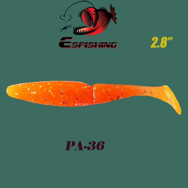 Fishing Lures Soft Lure 6Pcs Esfishing Easy Shiner 2.8&quot;Pesca Leurre Souple-Esfishing Lure Store-PA36-Bargain Bait Box