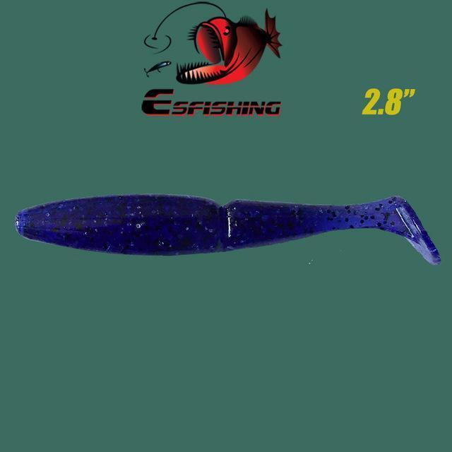 Fishing Lures Soft Lure 6Pcs Esfishing Easy Shiner 2.8&quot;Pesca Leurre Souple-Esfishing Lure Store-PA69-Bargain Bait Box