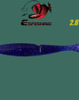 Fishing Lures Soft Lure 6Pcs Esfishing Easy Shiner 2.8"Pesca Leurre Souple-Esfishing Lure Store-PA69-Bargain Bait Box