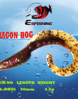 Fishing Lures Soft Silicone Pesca 10Pcs 9Cm/4.6G Esfishing Dragon Hog Grub-Esfishing Lure Store-PA31-Bargain Bait Box