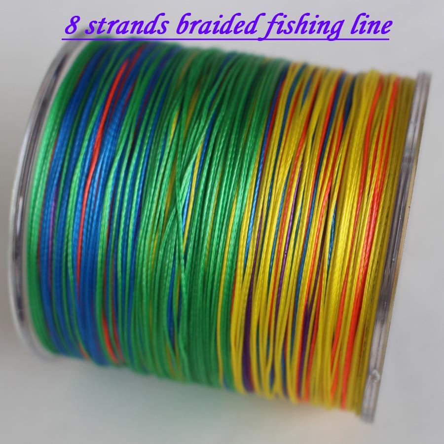 Fishing Pe Line 8 Strands Braided Fishing Line 300M Multi Color Super Strong-fishers zone-1.0-Bargain Bait Box