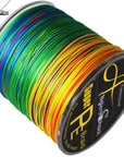 Fishing Pe Line 8 Strands Braided Fishing Line 300M Multi Color Super Strong-fishers zone-1.0-Bargain Bait Box