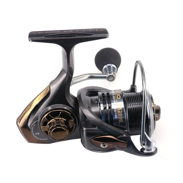 Fishing Reel Hs2000/3000 Aluminum Matchspool With High Ratio Spinning Reels-Spinning Reels-Outl1fe Adventure Store-Gray-Bargain Bait Box