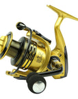 Fishing Reel Spinning Wheel 13+1 Bb 1000 - 7000 Series 5.5:1 4.7:1 Fresh Green-Spinning Reels-Sequoia Outdoor (China) Co., Ltd-Luxury Gold-1000 Series-Bargain Bait Box