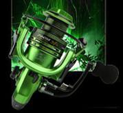 Fishing Reels Metal Rocker Arm Xf1000-7000 Series Spinning Reel Eva Handle-Spinning Reels-Even Sports-Green-2000 Series-Bargain Bait Box