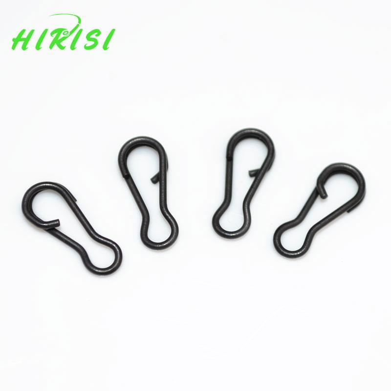 Fishing Snap Clips Speed Links Swivel Quick Change Fishing Hook Snap Carp-hirisi Official Store-AG039x50-Bargain Bait Box