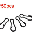 Fishing Snap Clips Speed Links Swivel Quick Change Fishing Hook Snap Carp-hirisi Official Store-AG039x50-Bargain Bait Box