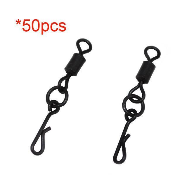 Fishing Snap Clips Speed Links Swivel Quick Change Fishing Hook Snap Carp-hirisi Official Store-AG140x50-Bargain Bait Box
