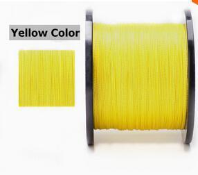 Fishing Tackle Extreme Strong Japan 1000M 8 Strands 8 Weaves Multifilament Pe-Braided Lines-Thanksgiving Family-Yellow-0.6-Bargain Bait Box