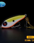 Fishing Tackle Wholesale Fishing Lure Jerk Bait Little Darling (80Mm 28G)-With-TOP TACKLE INDUSTRIES-80mm soft tail 003-Bargain Bait Box