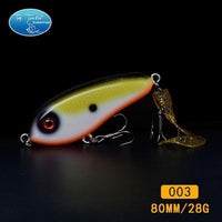 Fishing Tackle Wholesale Fishing Lure Jerk Bait Little Darling (80Mm 28G)-With-TOP TACKLE INDUSTRIES-80mm soft tail 003-Bargain Bait Box
