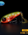 Fishing Tackle Wholesale Fishing Lure Jerk Bait Little Darling (80Mm 28G)-With-TOP TACKLE INDUSTRIES-80mm soft tail 005-Bargain Bait Box
