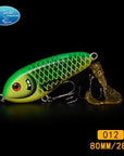 Fishing Tackle Wholesale Fishing Lure Jerk Bait Little Darling (80Mm 28G)-With-TOP TACKLE INDUSTRIES-80mm soft tail 012-Bargain Bait Box