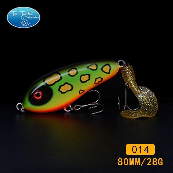 Fishing Tackle Wholesale Fishing Lure Jerk Bait Little Darling (80Mm 28G)-With-TOP TACKLE INDUSTRIES-80mm soft tail 014-Bargain Bait Box