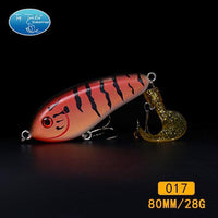 Fishing Tackle Wholesale Fishing Lure Jerk Bait Little Darling (80Mm 28G)-With-TOP TACKLE INDUSTRIES-80mm soft tail 017-Bargain Bait Box
