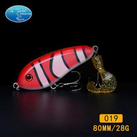 Fishing Tackle Wholesale Fishing Lure Jerk Bait Little Darling (80Mm 28G)-With-TOP TACKLE INDUSTRIES-80mm soft tail 019-Bargain Bait Box