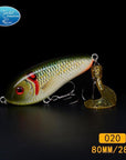 Fishing Tackle Wholesale Fishing Lure Jerk Bait Little Darling (80Mm 28G)-With-TOP TACKLE INDUSTRIES-80mm soft tail 020-Bargain Bait Box