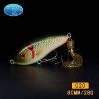 Fishing Tackle Wholesale Fishing Lure Jerk Bait Little Darling (80Mm 28G)-With-TOP TACKLE INDUSTRIES-80mm soft tail 020-Bargain Bait Box