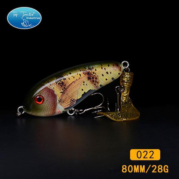 Fishing Tackle Wholesale Fishing Lure Jerk Bait Little Darling (80Mm 28G)-With-TOP TACKLE INDUSTRIES-80mm soft tail 022-Bargain Bait Box