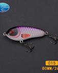 Fishing Tackle Wholesale Fishing Lure Jerk Bait Little Darling 80Mm -With 2-TOP TACKLE INDUSTRIES-2 hooks 80mm 015-Bargain Bait Box