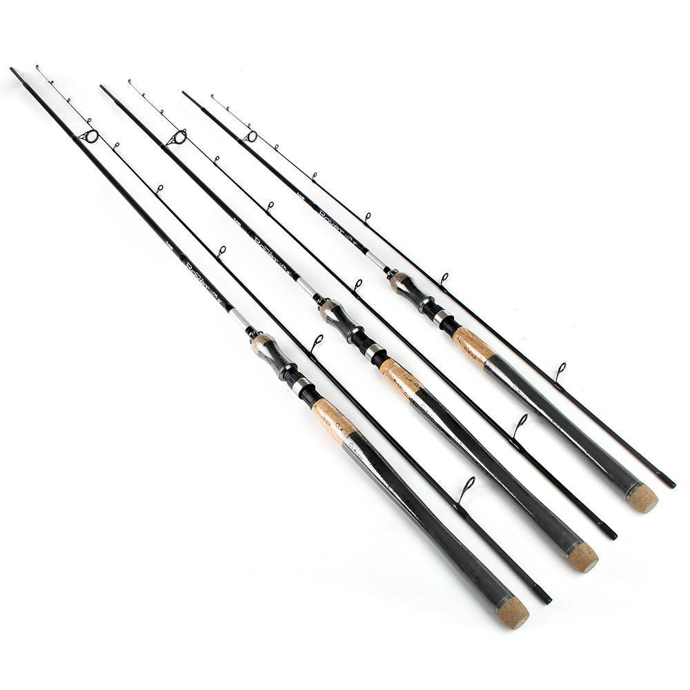 Fishking High Carbon 2.1M-2.7M 2 Section Soft Lure Fishing Rod Lure Weight 2-40G-Spinning Rods-FISH KING Go fishing together Store-2.1 m-Bargain Bait Box
