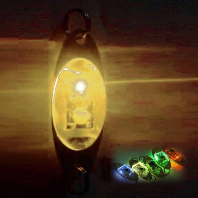 5Pcs Fish Deep Drop Underwater LED Lure Light Flash Lamp