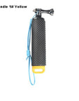Floating Hand Grip Pole Handle Selfie Stick For Action Camera-Underwater Cameras-Bargain Bait Box-Yellow-Bargain Bait Box