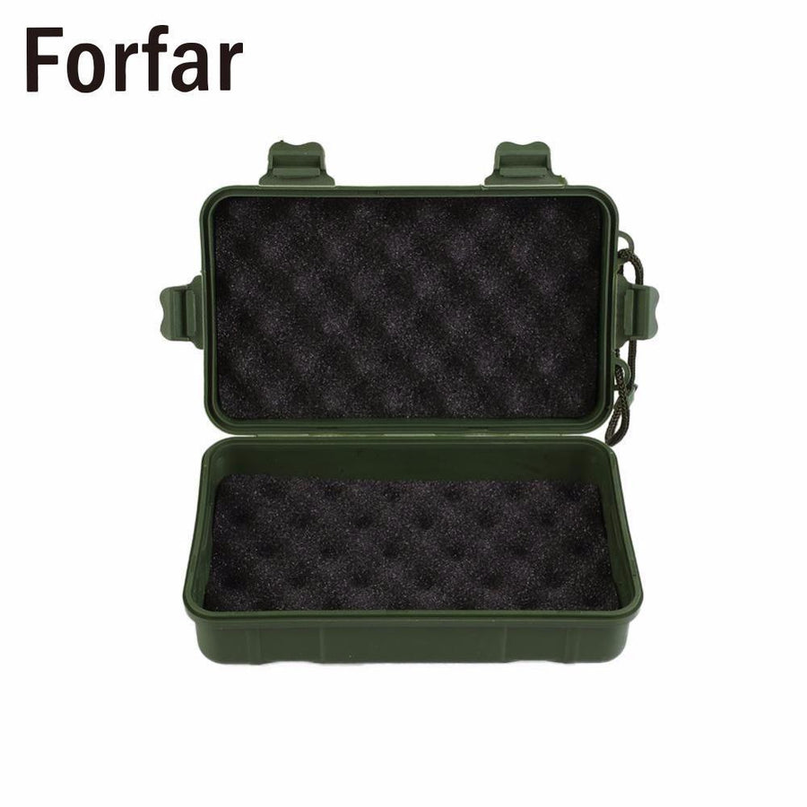 Fofar 21*12*5.5Cm Plastic Flashlight Torch Light Laser Pointer Pen Container-Online Gym Store-Green-Bargain Bait Box